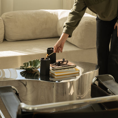 Velvet Concrete Candle