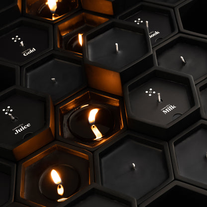 Velvet Concrete Candle