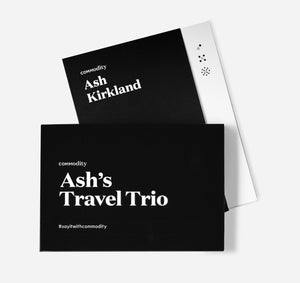 Ash's Travel Trio